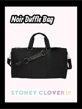 NWT Stoney Clover Lane Noir (Black) Duffle